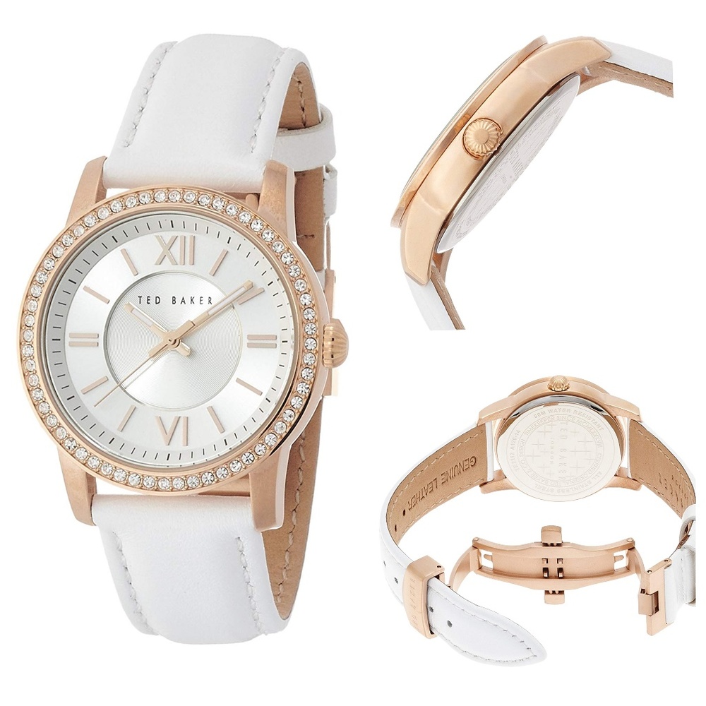 Ted Baker Womens Smart Casual Leather Watch TE2113